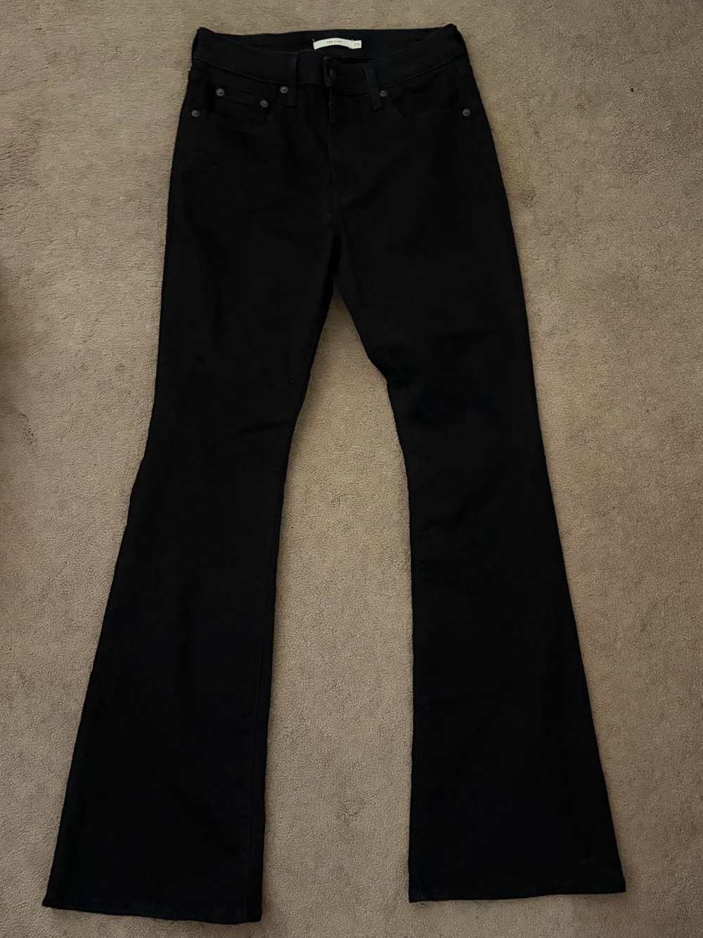 Levi's Black Flare Jeans